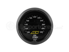 MEDIDOR DE TEMPERATURA DE ACEITE / TRANSMISIÓN / REFRIGERANTE AEM DIGITAL DE 52 MM